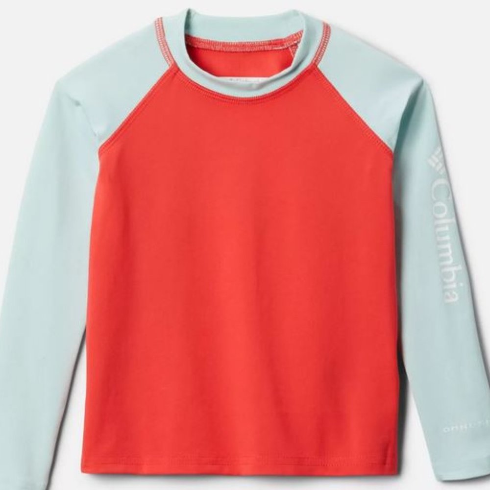 Columbia Swim Top Long Sleeve Sunguard Toddler Size 2T